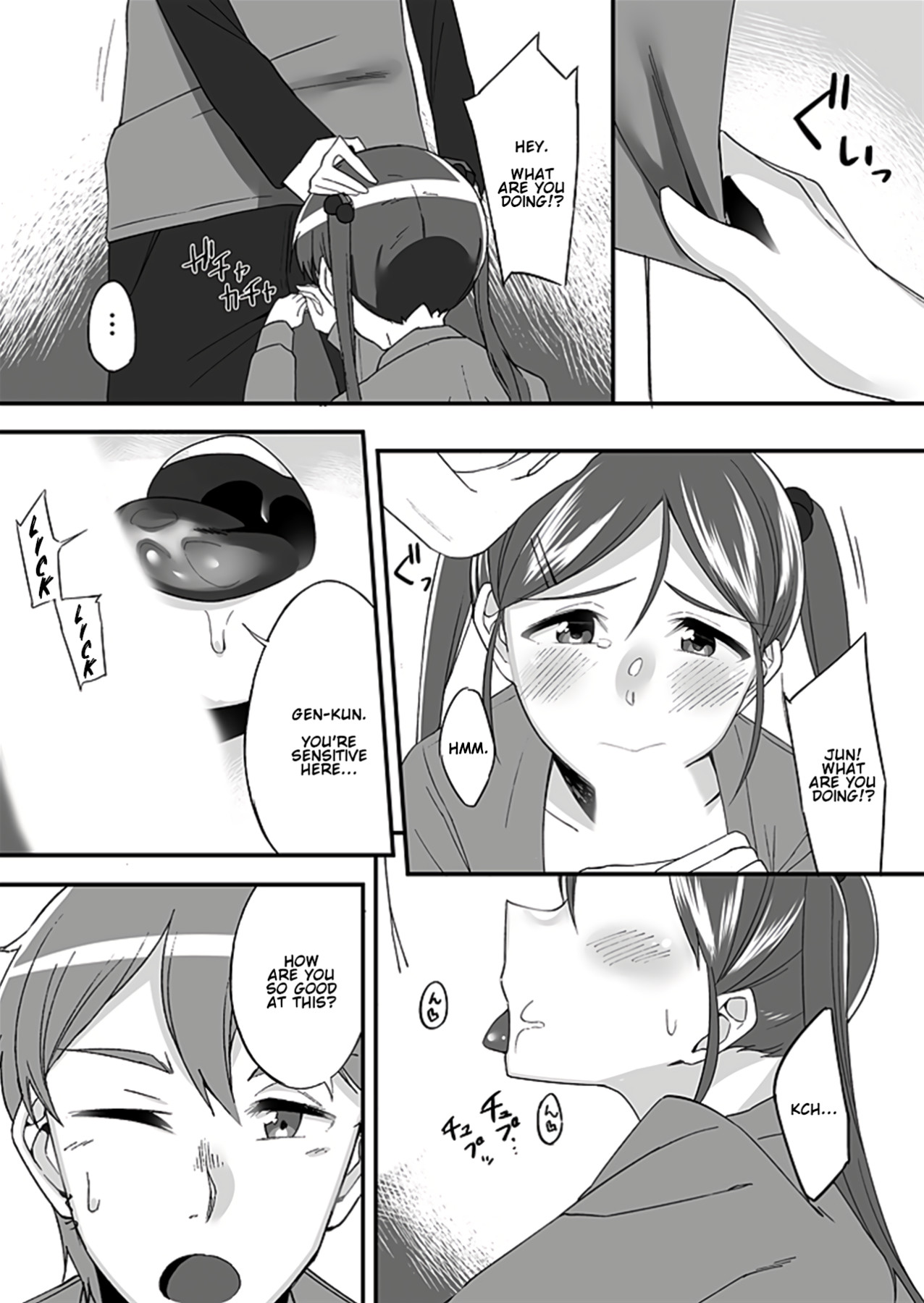 Hentai Manga Comic-Which Feels Better? Your Girlfriend In Your Little Sister's Body or Your Little Sister In Your Girlfriend's Body?-Read-26